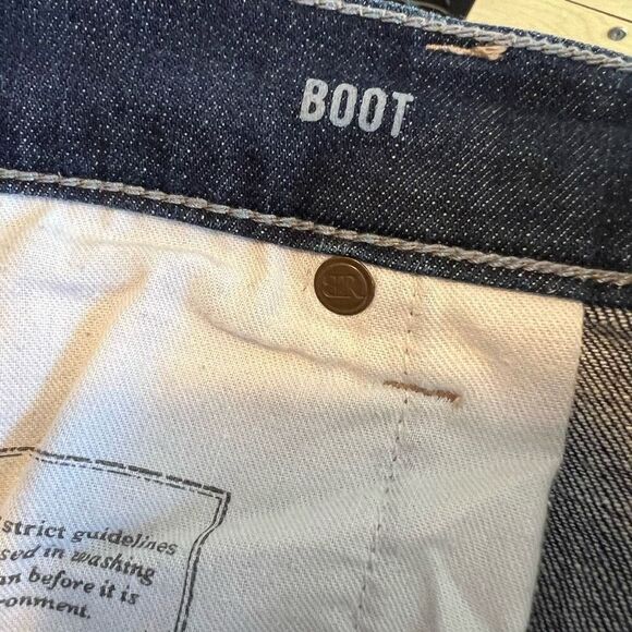Banana Republic Dark Wash Bootcut Jeans Size 30 - Picture 6 of 7